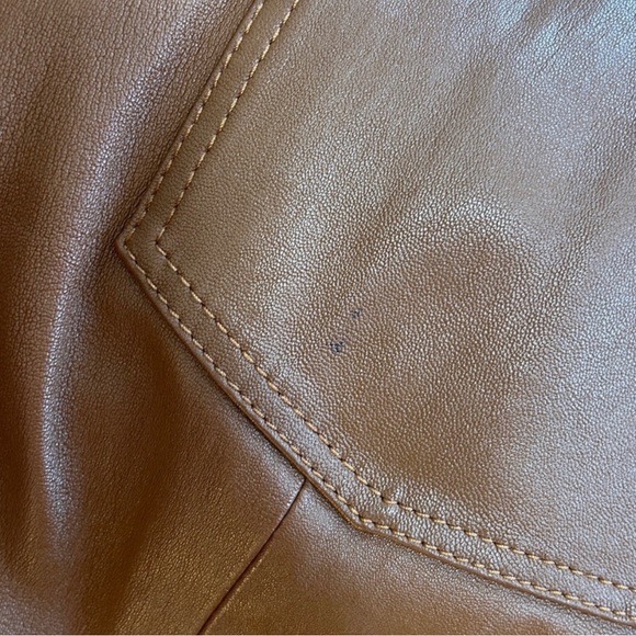 Lafayette 148 New York Lambskin Leather Vicuña Pants. Never worn - Picture 9 of 9